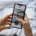 brand ambassador on phone on instagram