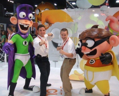 Incredibles Comic Con Character Mascot Staffing