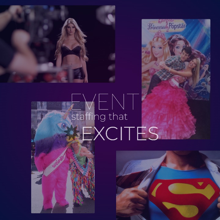 project slide of staff events